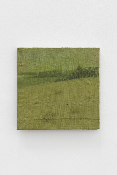Landscape2023, oil on polypropylene, 32 x 32 cm